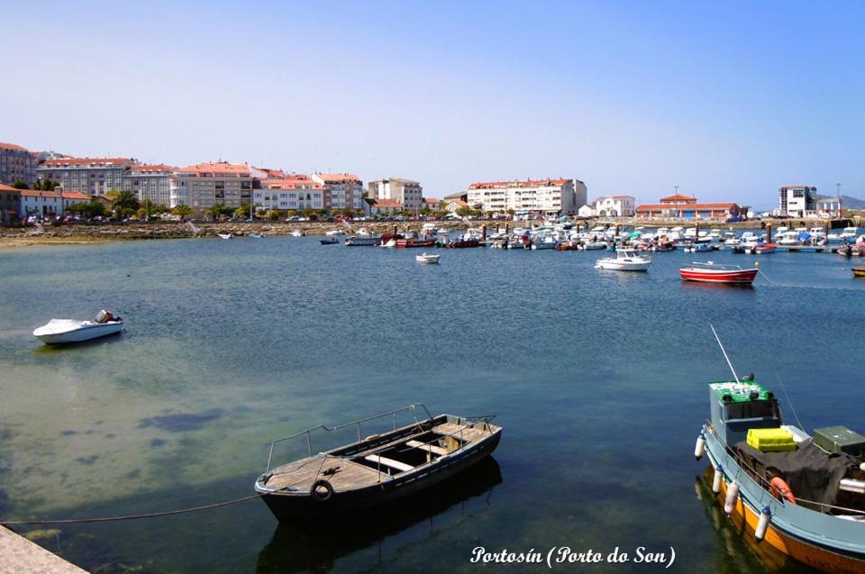 Apartamento Oliveira De Portosín Exterior foto